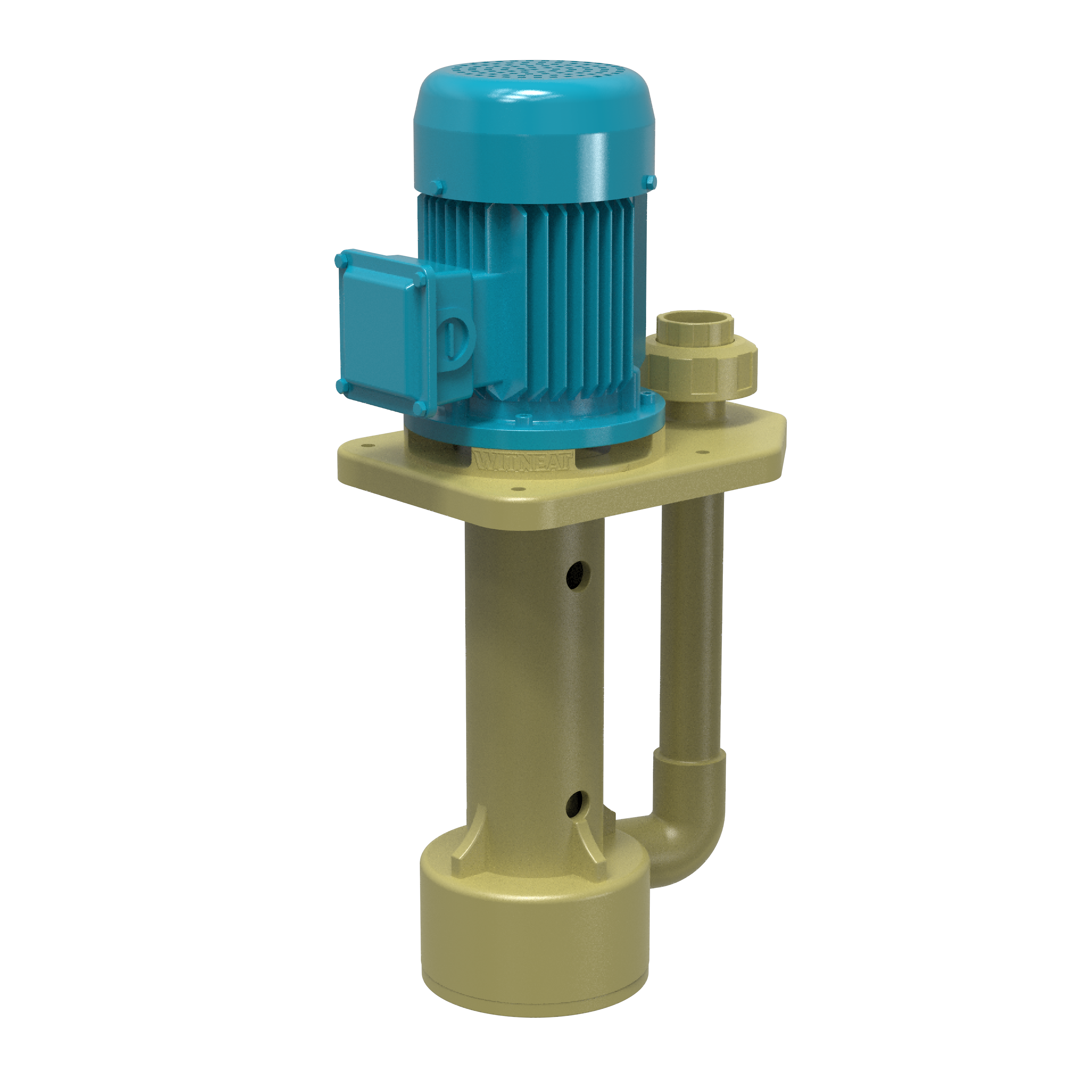 Motor Power：0.55-75kw Inlet/Outlet Range：DN25-DN200 CNY Type Vertical In-Tank Chemical Pump